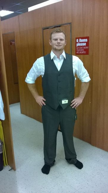 FH got his suit!