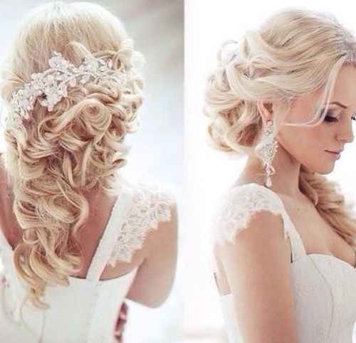 What kind of hairpiece to wear?