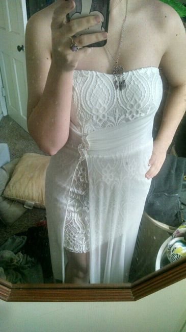 The dress I love , but ....