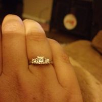 Might be rude to ask but how many CT's is your engagement ring? What is average?