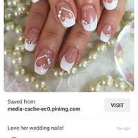 Wedding Day Nails