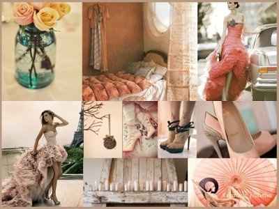 Wedding Colors - Peach and Brown or Peach and Gray, any ideas???