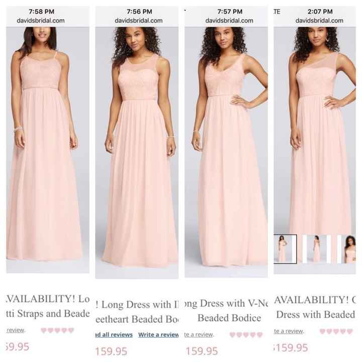 Show me ya dress! Bridesmaids dress that is.