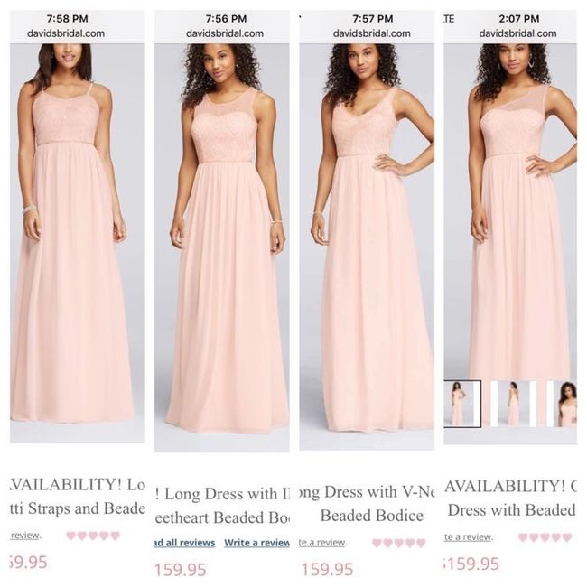 Show me ya dress! Bridesmaids dress that is.