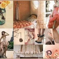 Wedding Colors - Peach and Brown or Peach and Gray, any ideas???