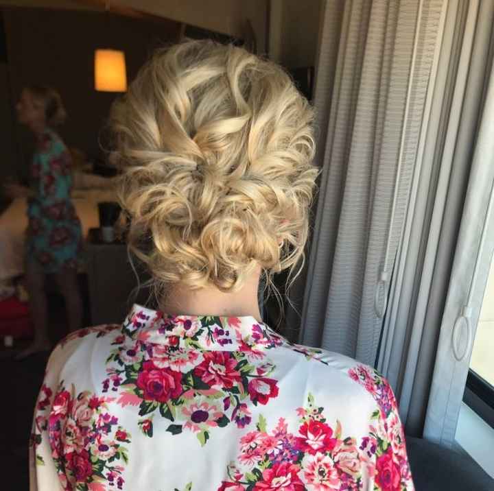 Wedding hair for fine hair