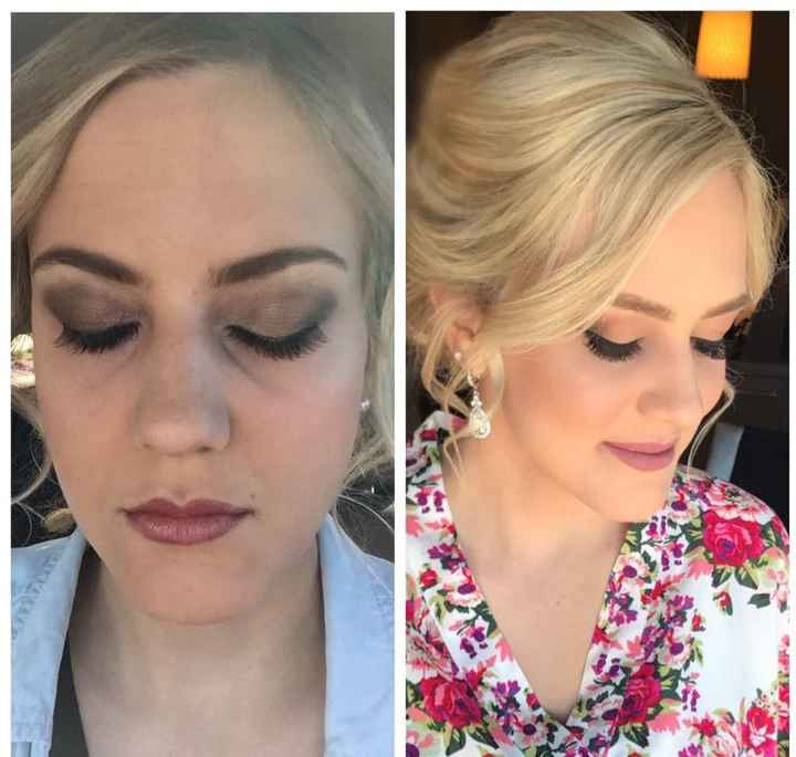 Hair and Makeup Trial... did not love.