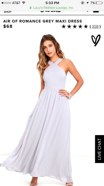 Site suggestions for a dress for a bridesmaid on a budget?