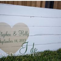 Guest Book & Welcome sign