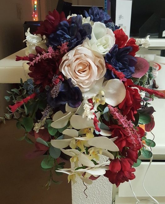 diy bridal bouquet attempt - 1