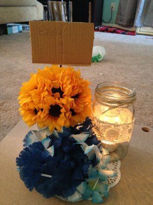 First trial run with centerpieces **PICS**