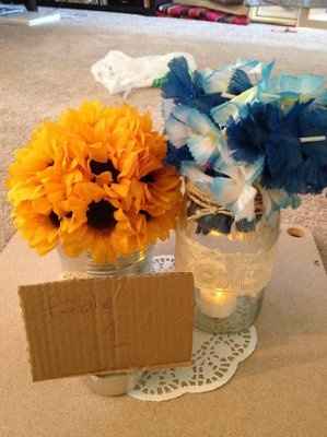 First trial run with centerpieces **PICS**