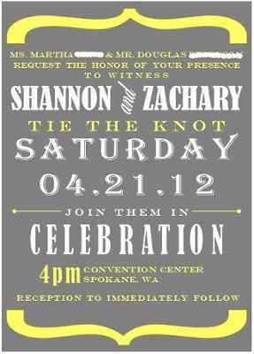 what do you think? Invites! *pic*
