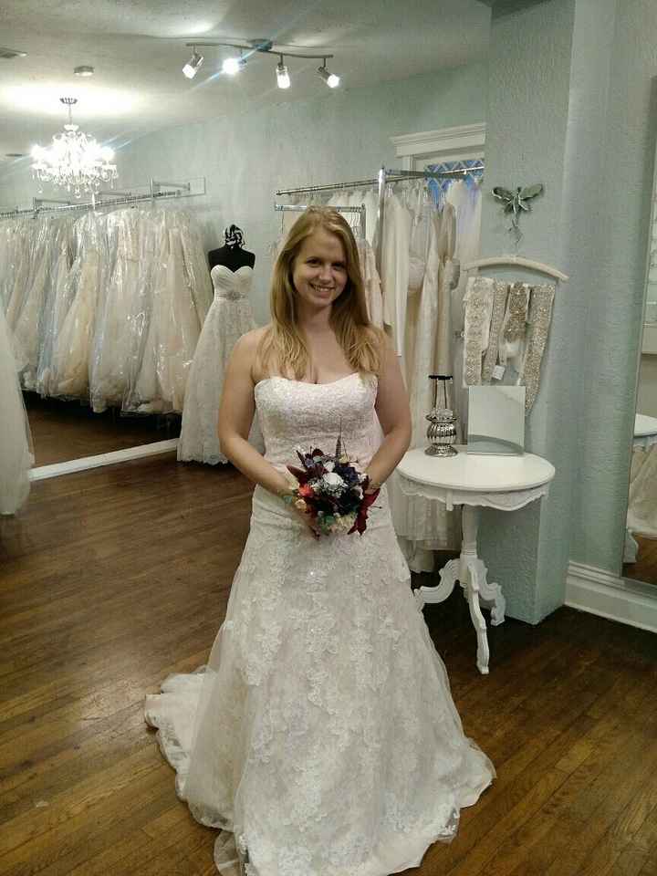 I said yes to the dress!