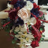 diy bridal bouquet attempt - 1