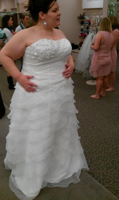 Plus size or full figured brides, let's see those gowns!