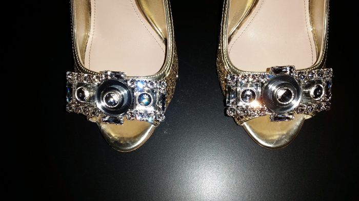 I got my shoes!!.....Glitter and stilettos!