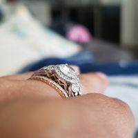Moissanite or Diamond Ring Engagement Ring? - 1