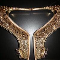 I got my shoes!!.....Glitter and stilettos!