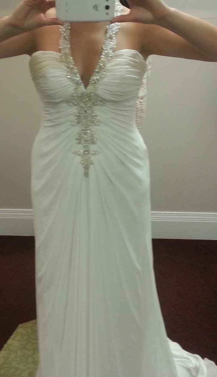 i cried at my dress fitting (not happy tears).. is this normal?