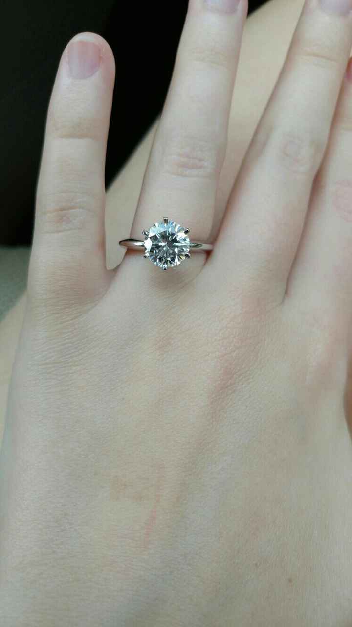 Let's see those beautiful rings lady's!