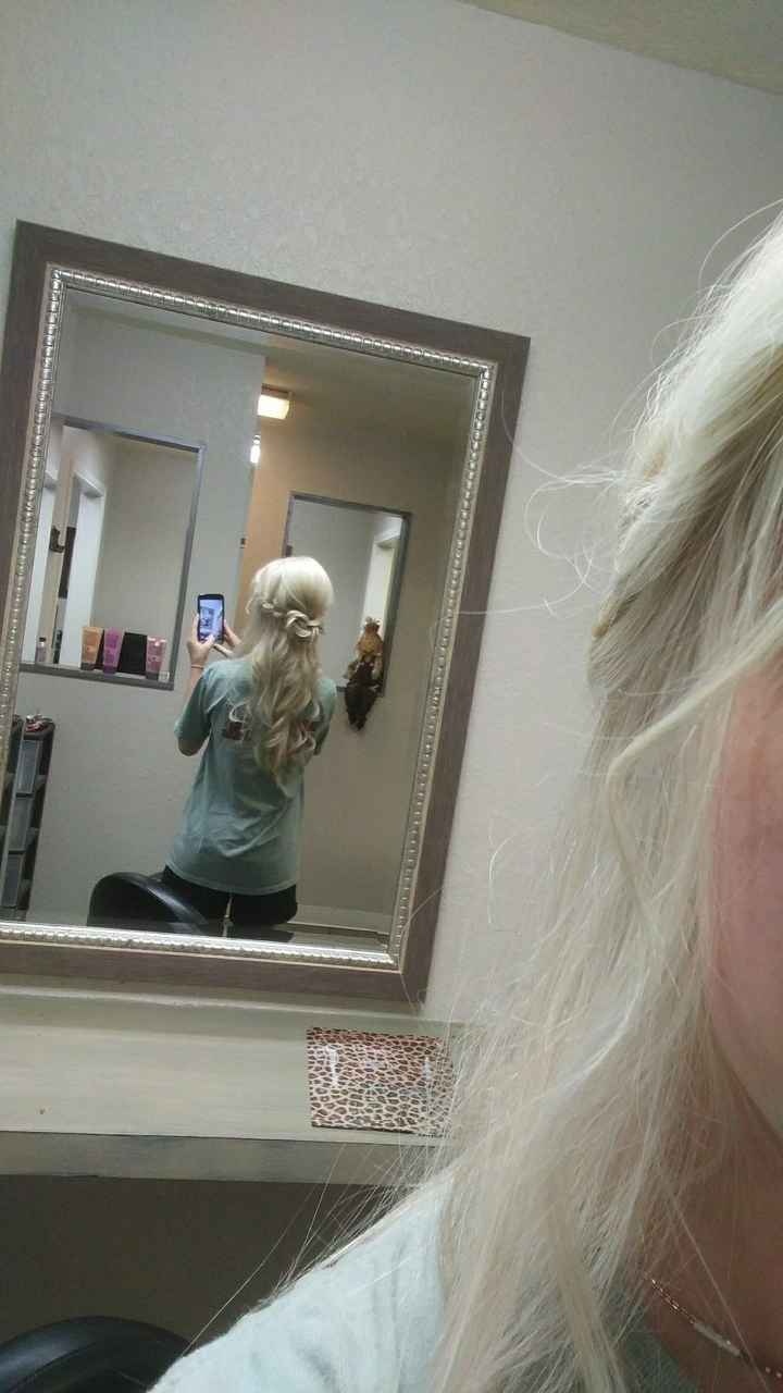 Let me see your wedding hair!