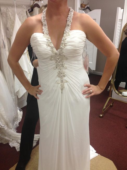 said yes to the dress... and now i regret... or do i?