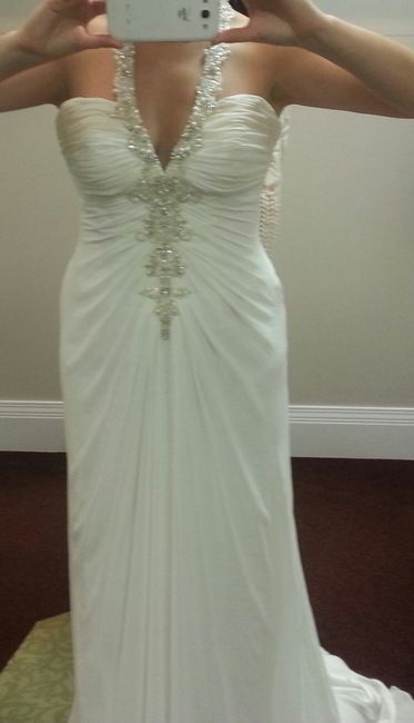i cried at my dress fitting (not happy tears).. is this normal?