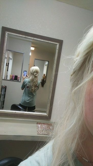 Let me see your wedding day hair!