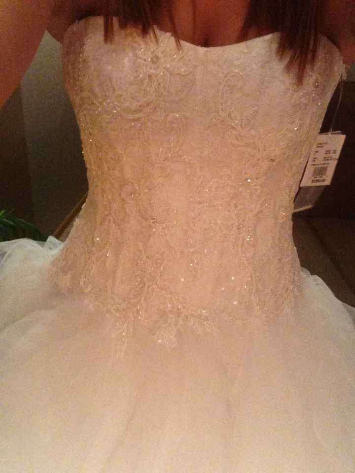 Show me your Davids Bridal dresses:)