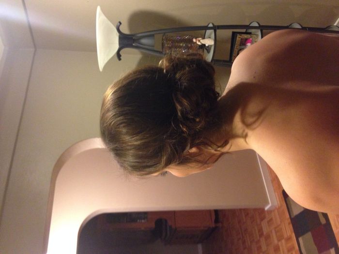 Hair and makeup trial complete! (Pics)