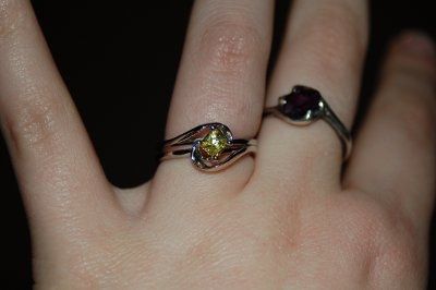 Let me see your ring! WITH the band(s)!
