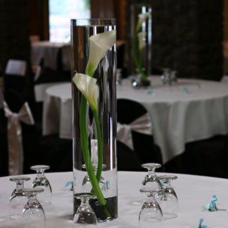 Anyone using really tall vases for centerpieces?