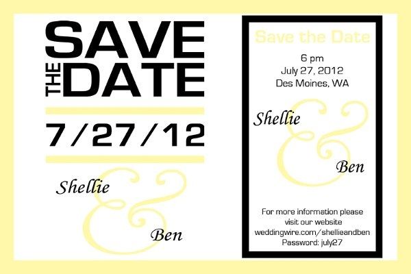 save the date magnets