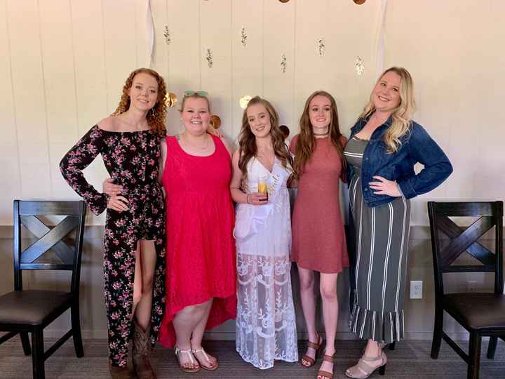 Which came first? Bach Party or Bridal Shower? - 1