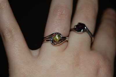 Let me see your ring! WITH the band(s)!