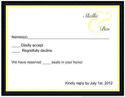 RSVP rough draft- opinions please