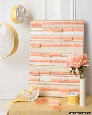 Escort card / name tag ideas