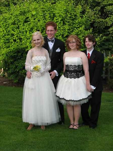 Show your prom dress