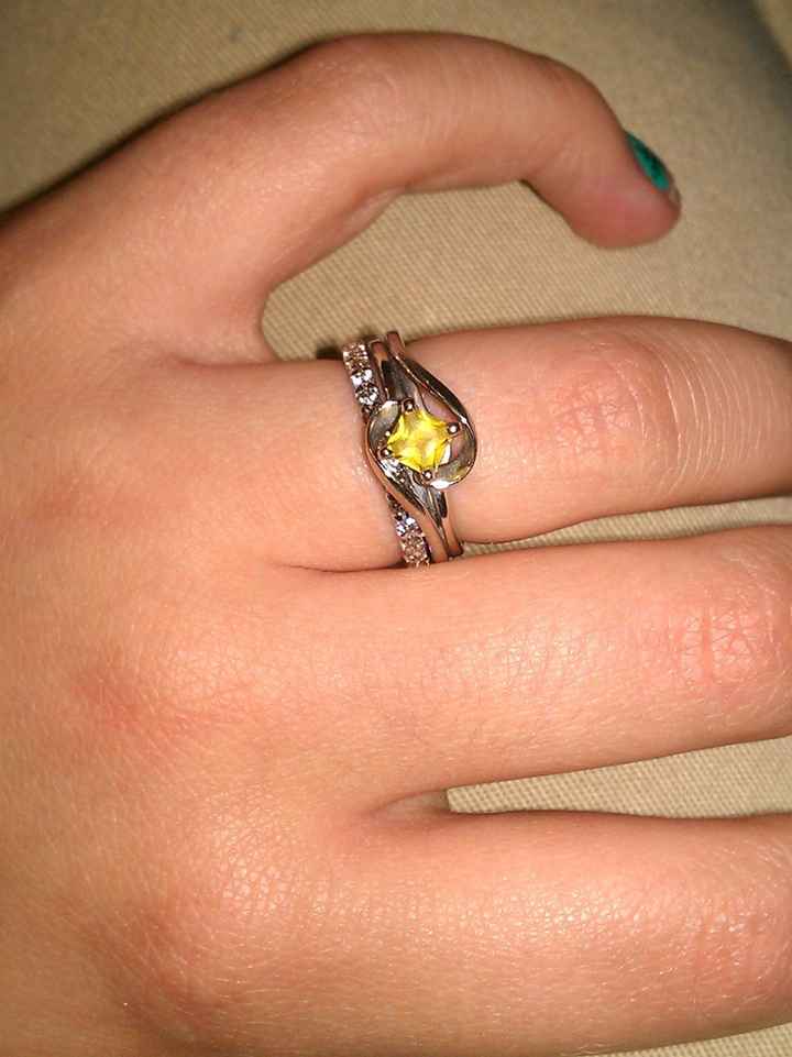 Got my rings back- soldered- pic :)