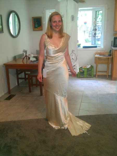 I know I've posted a lot today but- <i>My dress just came!!!!</i>