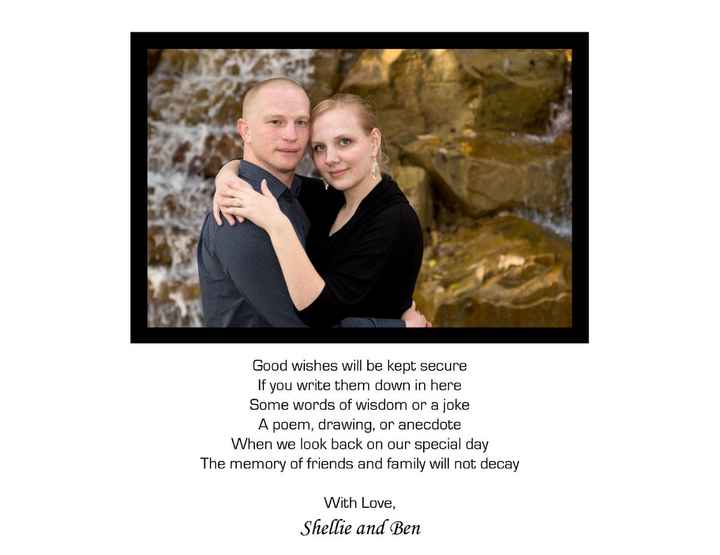 Photo guest book- opinions please (pics!)