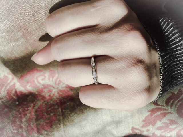 my raw opal ring