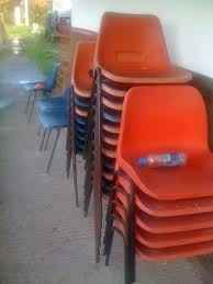 Ugliest ceremony chairs possible. HELP!  Any way to salvage this?