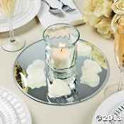 How did you make really nice, yet extremely inexpensive centerpieces? Did you rent?