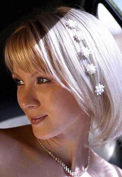 Short wedding hair?