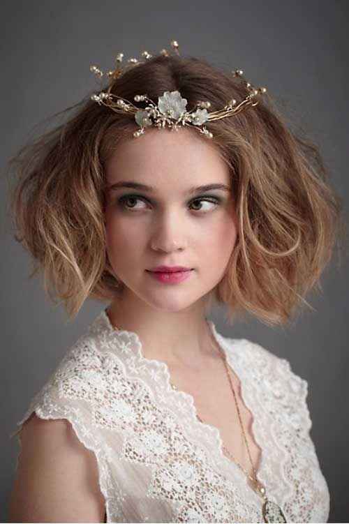 Short wedding hair?