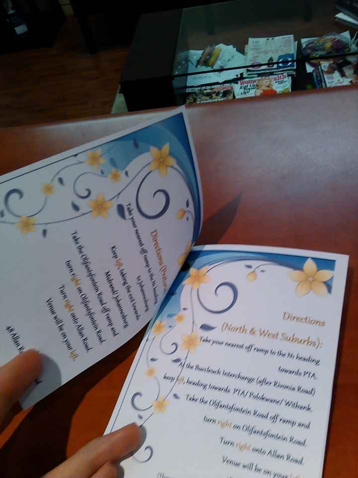 My Invites & Favour idea