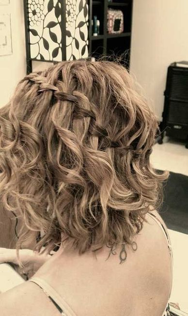 Short wedding hair?