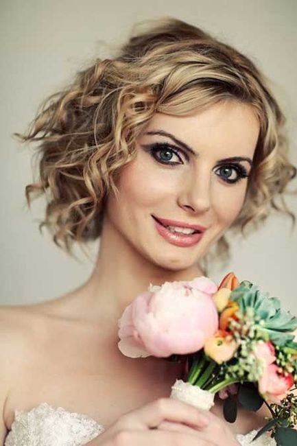 Short wedding hair?